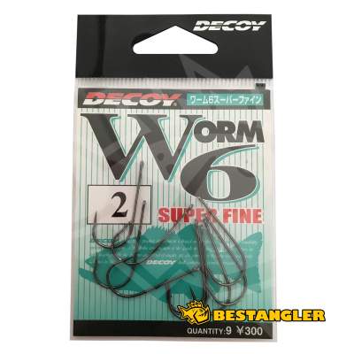 DECOY Worm 6 Super Fine #2 - 800515