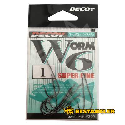 DECOY Worm 6 Super Fine #1 - 800522