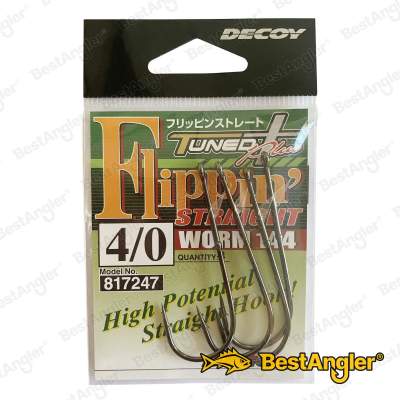 DECOY Worm 144 Flippin' Straight #4/0