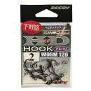 DECOY Worm 120 HD Hook Masubari #2 - 818336