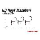 DECOY Worm 120 HD Hook Masubari #2 - 818336
