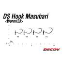 DECOY Worm 123 DS Hook Masubari #6 - 819890