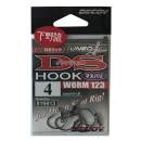 DECOY Worm 123 DS Hook Masubari #4 - 819913