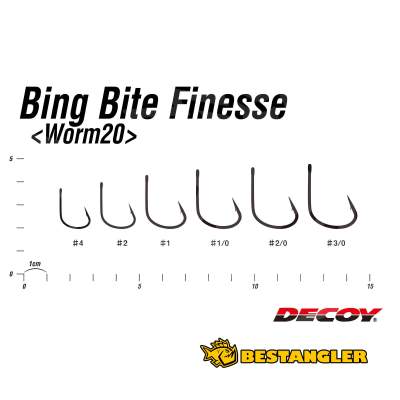 DECOY Worm 20 Big Bite Finesse #1 - 812914