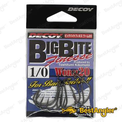 DECOY Worm 20 Big Bite Finesse #1/0