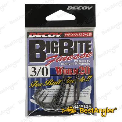 DECOY Worm 20 Big Bite Finesse #3/0