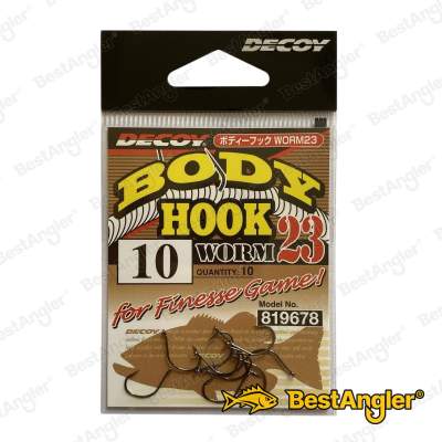 DECOY Worm 23 Body Hook #10 - 819678