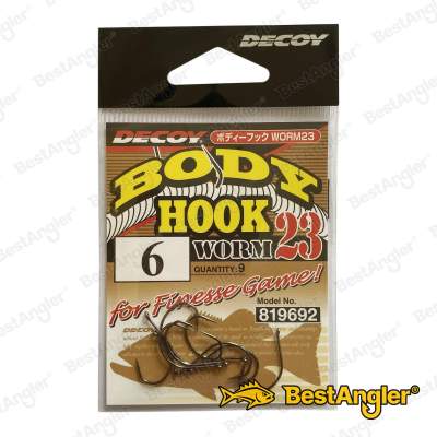 DECOY Worm 23 Body Hook #6 - 819692