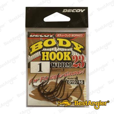 DECOY Worm 23 Body Hook #1 - 819746