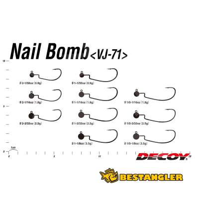 DECOY VJ-71 Nail Bomb #1/0