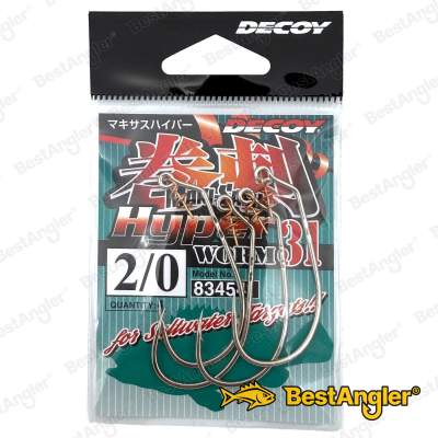 DECOY Worm 31 Makisasu Hook Hyper #2/0