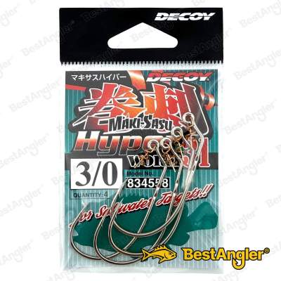 DECOY Worm 31 Makisasu Hook Hyper #3/0