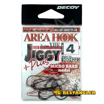DECOY Area Hook Type XIIE Jiggy Plus #4