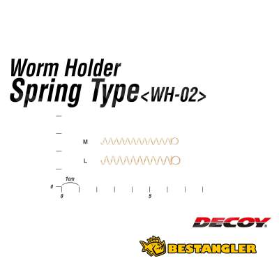 DECOY WH-02 Worm Holder SPRING type