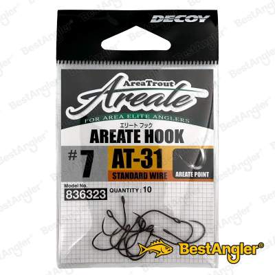 DECOY AT-31 AREATE Hook Standard Wire #7