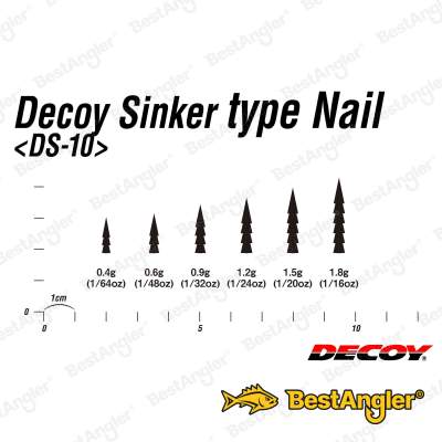DECOY DS-10 Sinker type Nail