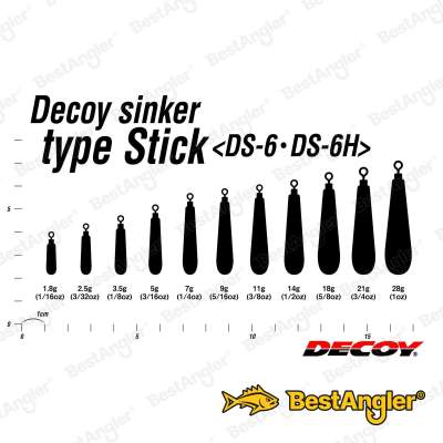DECOY DS-6 Sinker type Stick
