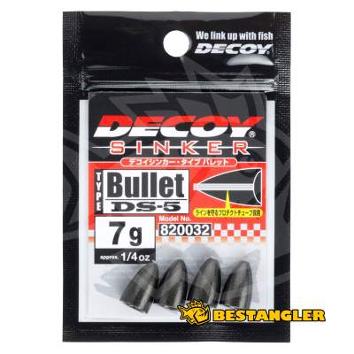 DECOY DS-5 Sinker type Bullet
