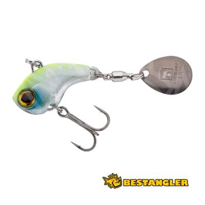 Jackall Deracoup Fine 3.5 g 1/8 oz Aurora Lime Tiger