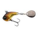 Jackall Deracoup Fine 5 g 3/16 oz Silver Powder Gold & Black