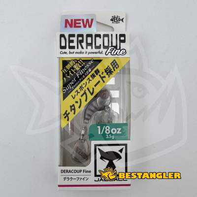 Jackall Deracoup Fine 3.5 g 1/8 oz Muddy Black