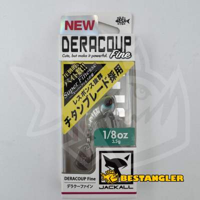 Jackall Deracoup Fine 3.5 g 1/8 oz Aurora Lime Tiger