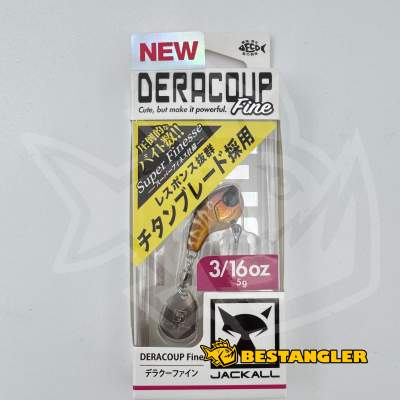 Jackall Deracoup Fine 5 g 3/16 oz Silver Powder Gold & Black