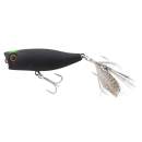 Jackall Chubby Popper 42 Sight Mat Black