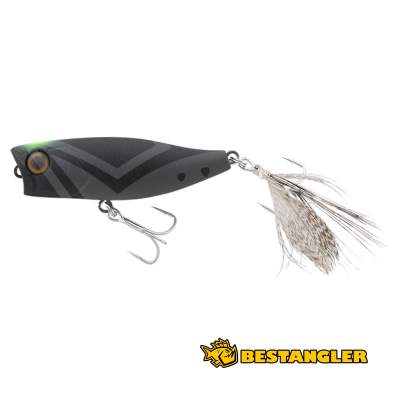 Jackall Chubby Popper 42 Sight Mat Black
