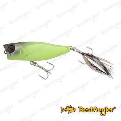 Jackall Chubby Popper 42 Mat Lemon