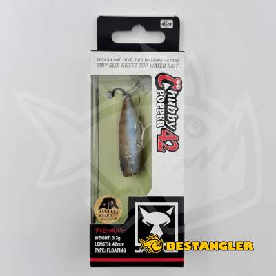 Jackall Chubby Popper 42 Shimashima Cricket