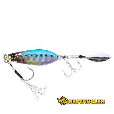 Jackall Big Backer E-Blade W 30g UV Iwashi