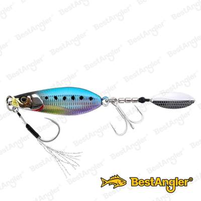 Jackall Big Backer E-Blade W 60g UV Iwashi
