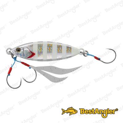 Jackall Flag Trap Leaf 40g Glow Stripe / Border HL