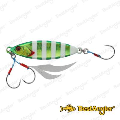 Jackall Flag Trap Leaf 60g Grikin Glow Stripe / Magma Wave HL