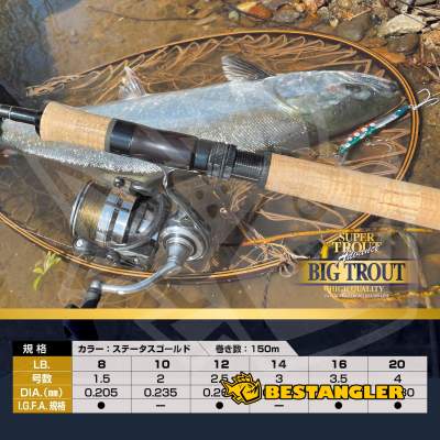 Varivas Super Trout Advance Big Trout 150 m