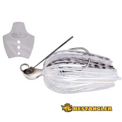 O.S.P Metal Blade Jig 3/8 oz 10 g Vivid Pearl White BJ50