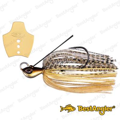 O.S.P Metal Blade Jig 3/8 oz 10 g Golden Shiner BJ51