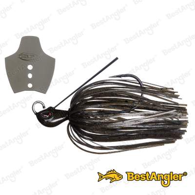 O.S.P Metal Blade Jig 3/8 oz 10 g Green Pumpkin BJ54