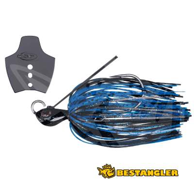 O.S.P Metal Blade Jig 3/8 oz 10 g Black / Blue BJ56