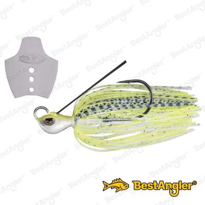 O.S.P Metal Blade Jig 1/2 oz 14 g White Chart BJ52
