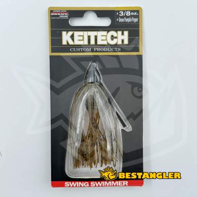 Keitech Swing Swimmer Green Pumpkin Pepper #101