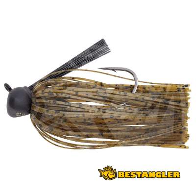 Keitech Crankin' Football Green Pumpkin Pepper #101