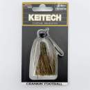 Keitech Crankin' Football Green Pumpkin Pepper #101