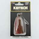Keitech Crankin' Football Green Pumpkin Craw #511