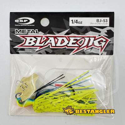 O.S.P Metal Blade Jig 1/4 oz 7 g Chart Blue Back BJ53