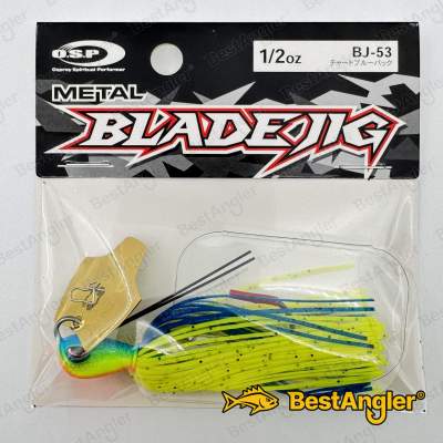 O.S.P Metal Blade Jig 1/2 oz 14 g Chart Blue Back BJ53