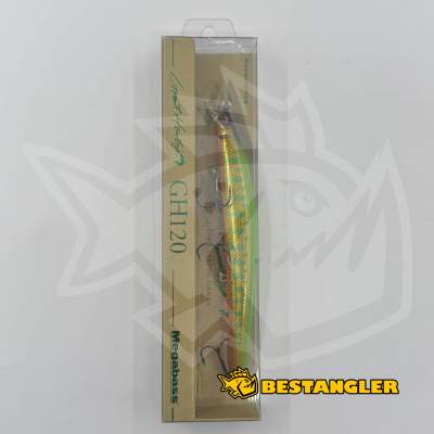 Megabass GH120 LZ Lime Back Gold OB - 4