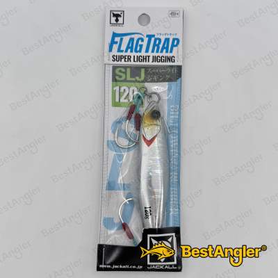 Jackall Flag Trap 120g Shirasu Silver / Magma Wave HL