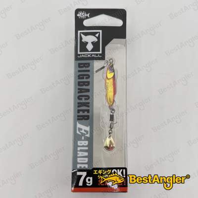 Jackall Big Backer E-Blade 7g Red & Gold